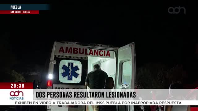 Corriente se llevó vehículo en San Gabriel Chilac y deja dos