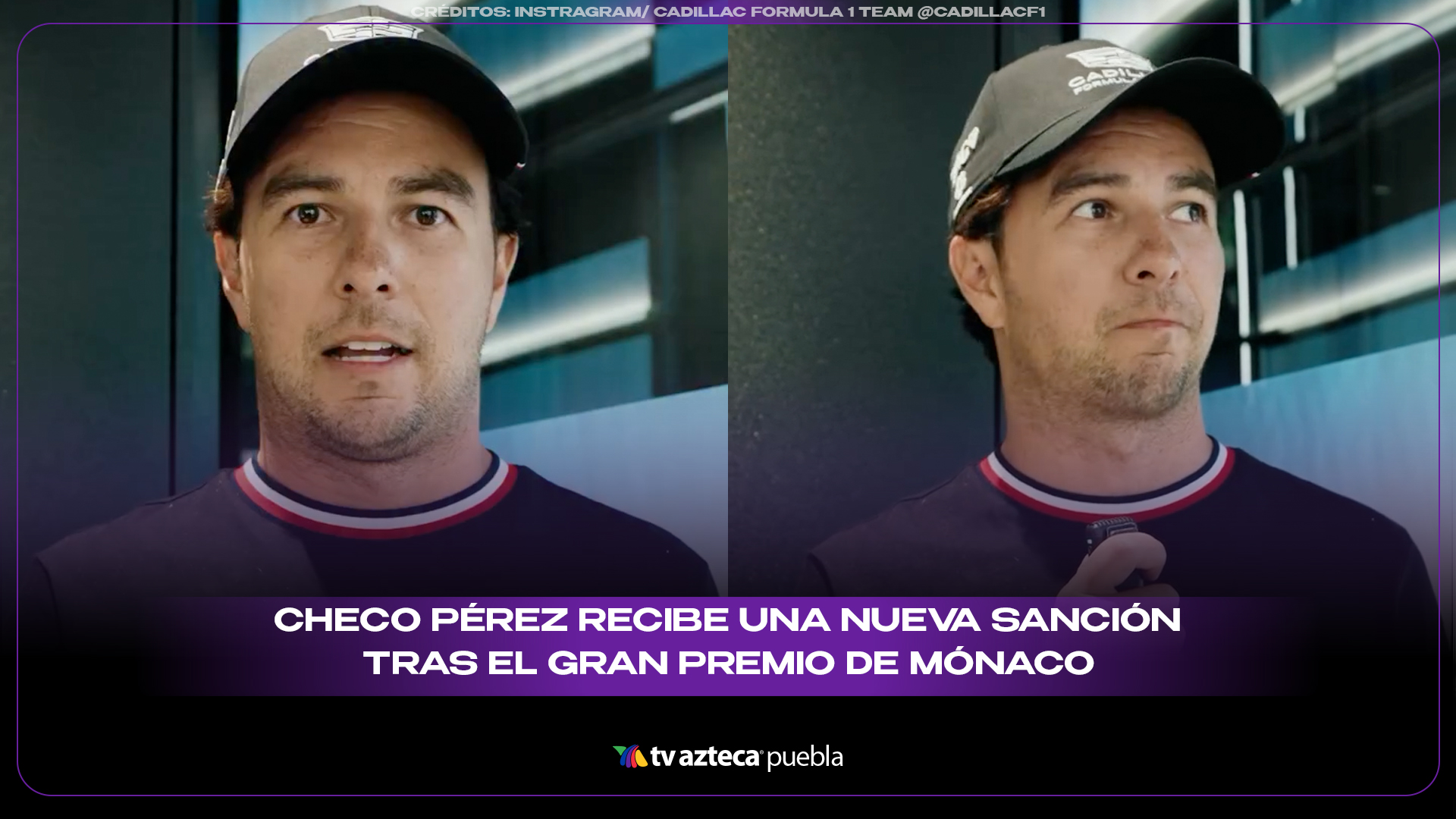 Checo Pérez recibe una nueva sanción tras el Gran Premio de 