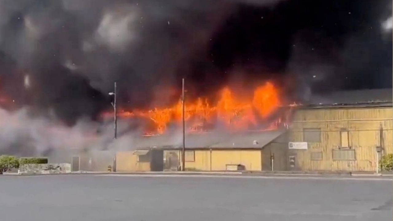 VIDEO: Implosión de tanque químico desató tragedia; trabajadores quemados y desaparecidos en Estados Unidos