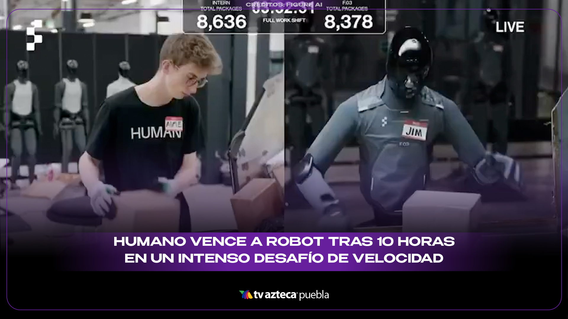 Humano vence a robot tras 10 horas en un intenso desafío de velocidad