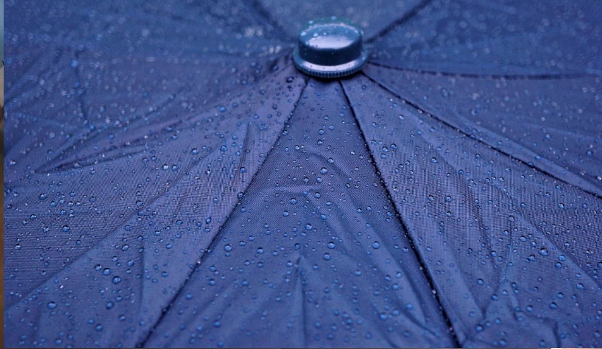 ¿Para qué servirá el paraguas? ¿Para protegerse de la lluvia