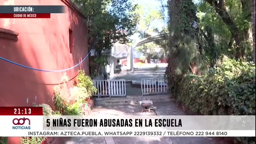 Cinco niñas sufrieron agresiones en la escuela en CDMX
