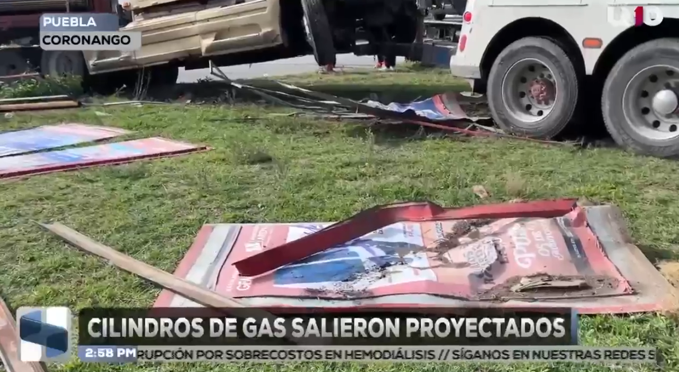 Accidente múltiple en el Periférico, bajo la gestión del gobernador Alejandro Armenta, reaviva denuncias por mal estado de la vía