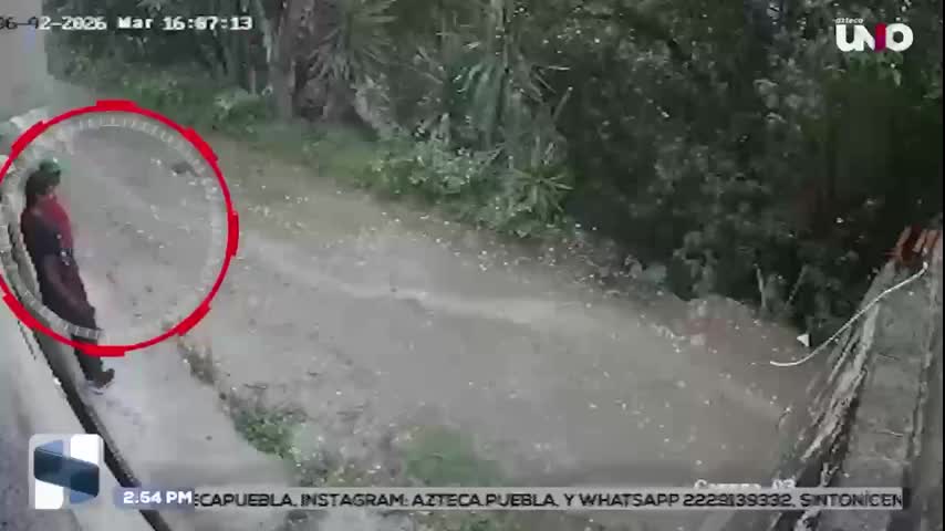 Aprovechan lluvia para robar en San Jerónimo Caleras