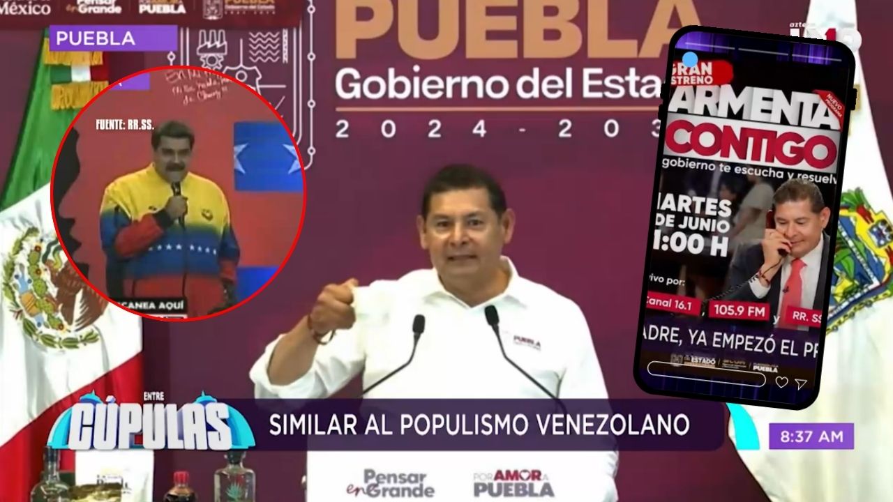 Sátira Cupulosa: Armenta busca popularidad con formato tipo “televisivo” similar a gobiernos populistas donde no hay espacio para críticas