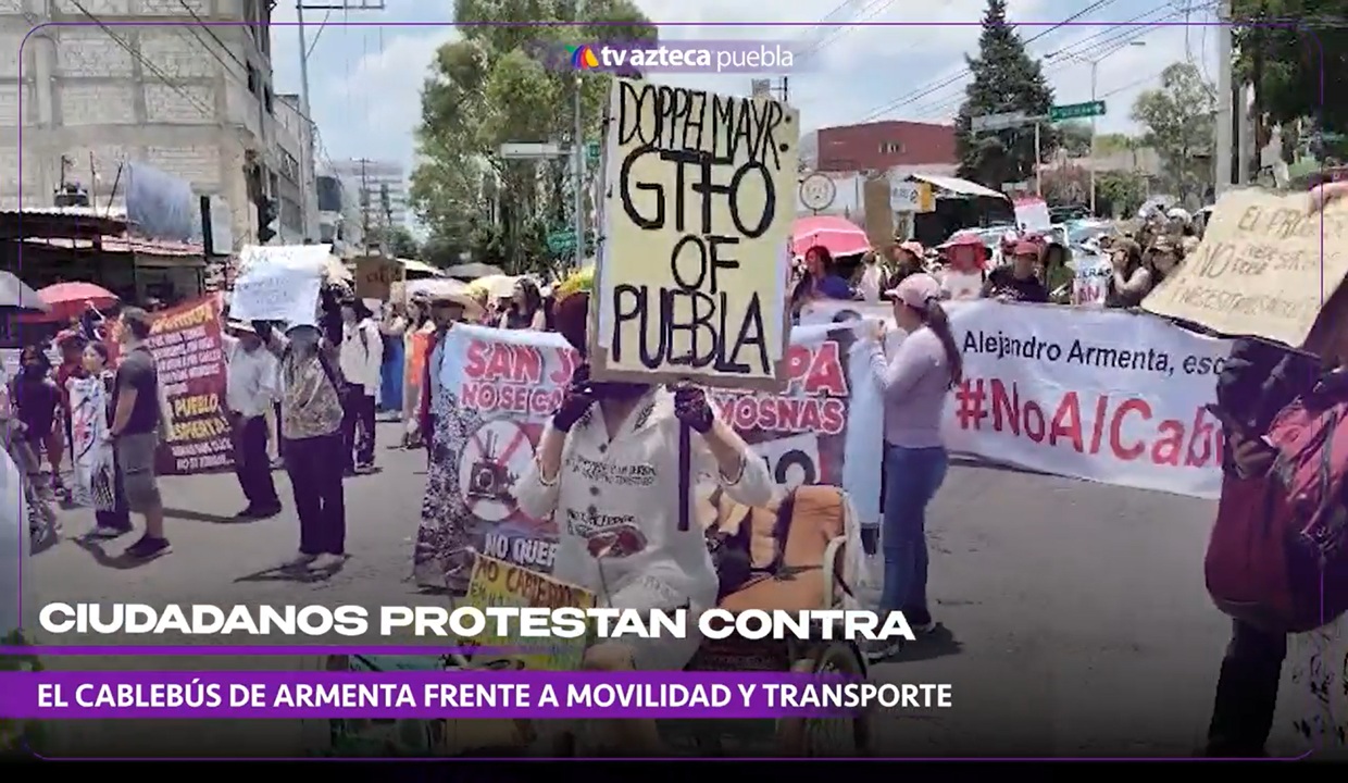 Ciudadanos, colectivos y ambientalistas exigen frente a la Secretaría de Movilidad y Transporte que no se construya el Cablebús