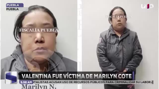 Valentina fue vícitma de la falsa doctora Marilyn Cote