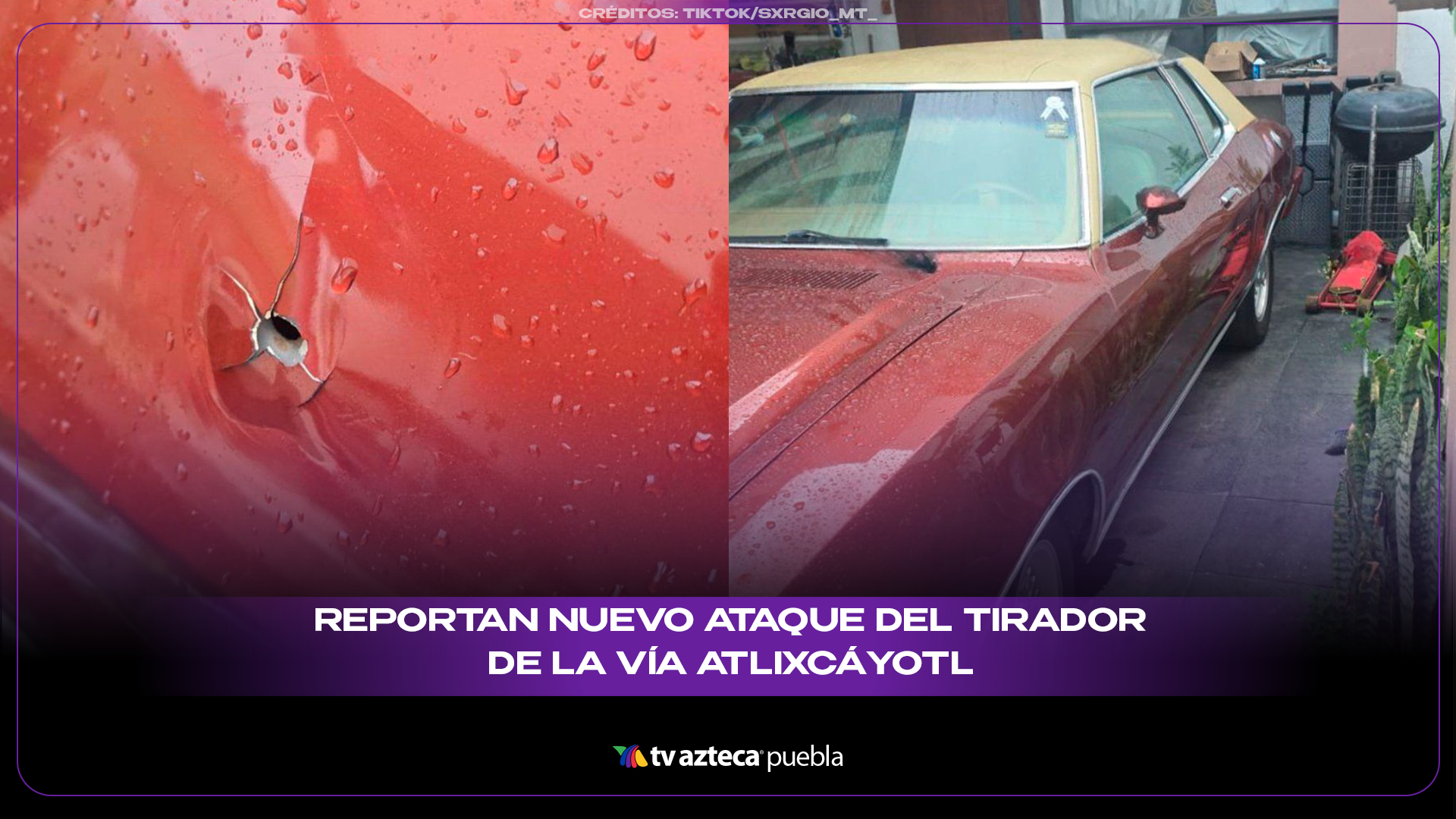 Reportan nuevo ataque del presunto tirador de la Vía Atlixcá