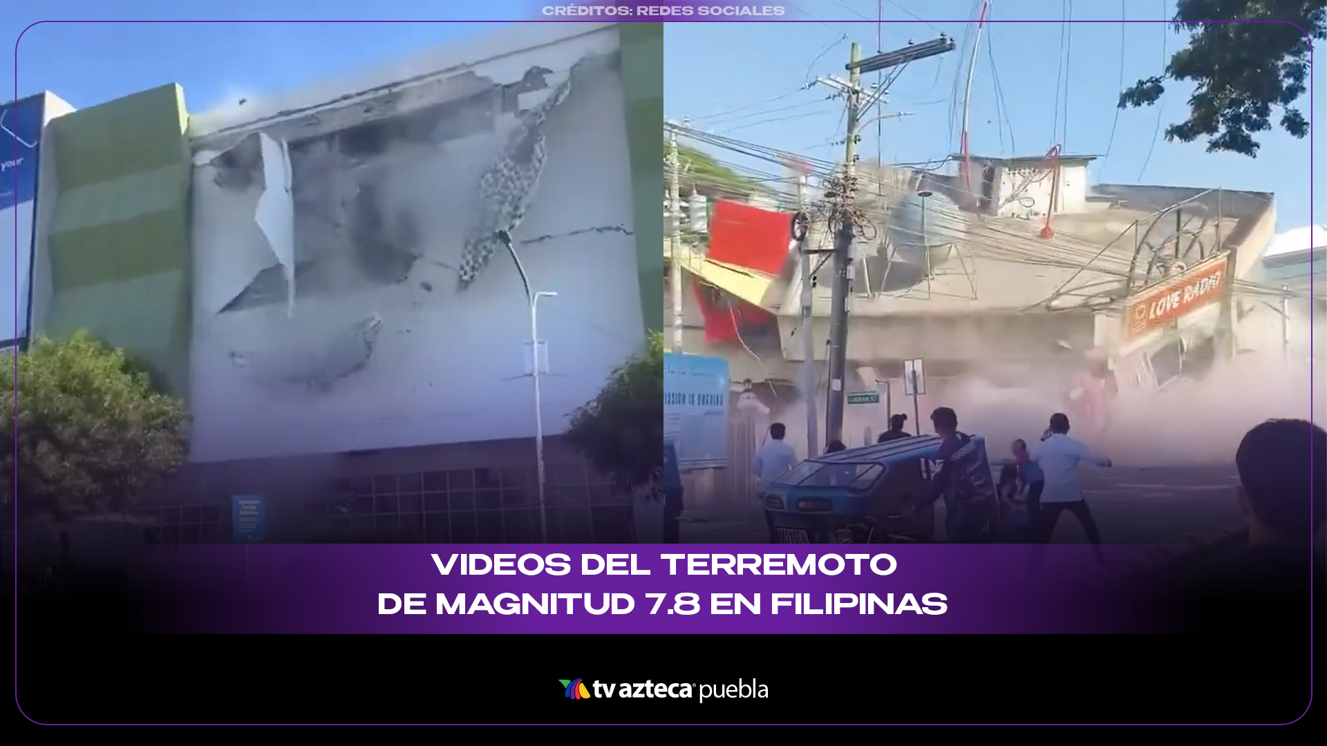 Impactantes videos muestran el momento en que un t