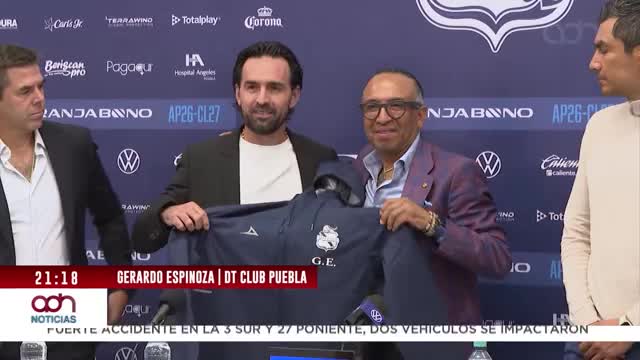 Es el nuevo director técnico del Club Puebla para el Apertura 2026