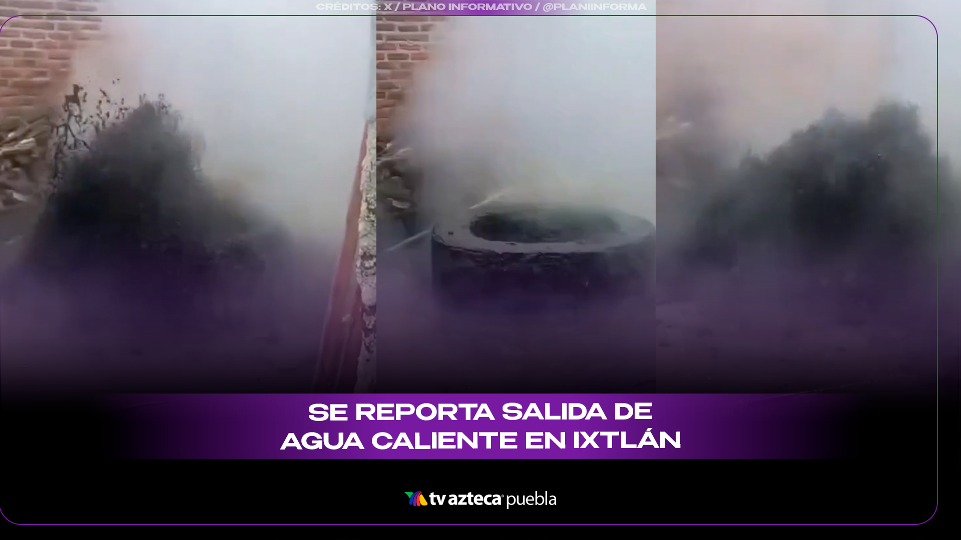 Reportan segundo brote de agua caliente en Ixtlán de los Hervores y aumenta la preocupación entre habitantes.