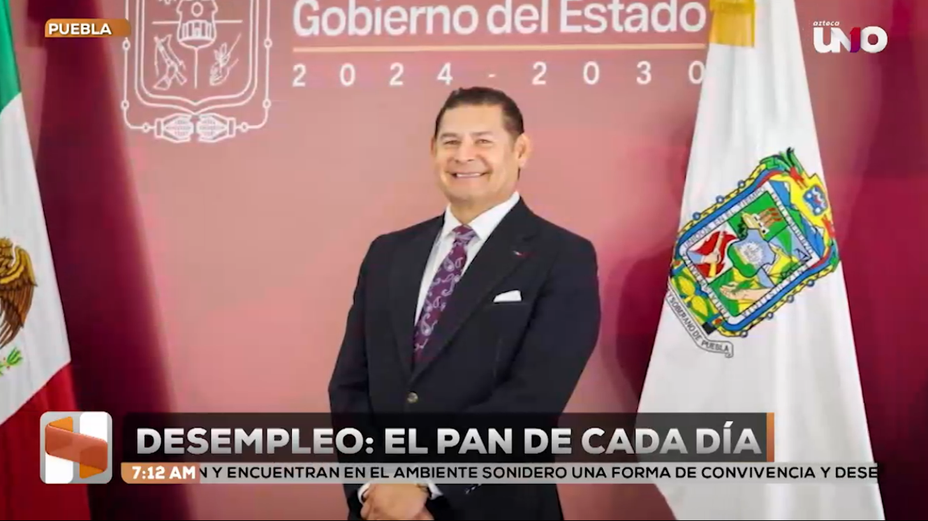 Más de 60 mil desempleados en Puebla; cuestionan resultados del gobernador Alejandro Armenta y de Víctor Gabriel Chedraui, titular de Desarrollo Económico y Trabajo