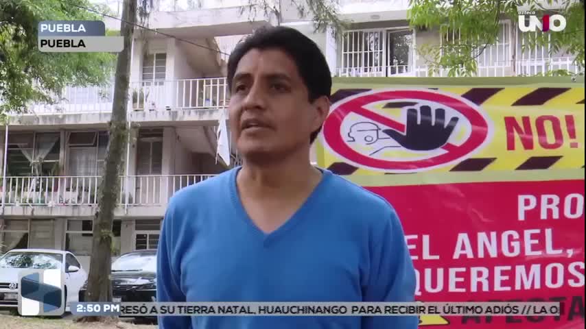 Con ‘tendedero de ecocidas’ ambientalistas y ciudadanos se manifestaron en la Caravana contra el Cablebús, impulsado por Alejandro Armenta