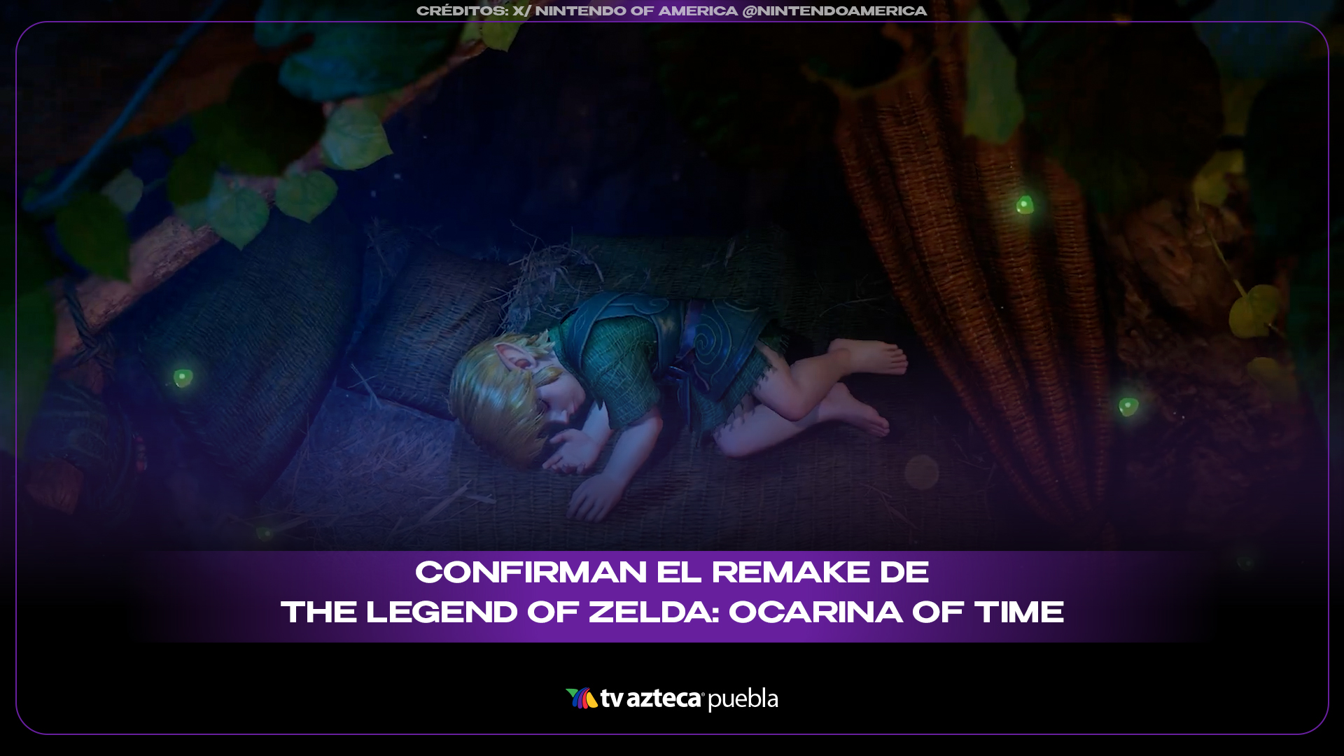 Confirman el remake de The Legend of Zelda: Ocarina of Time;