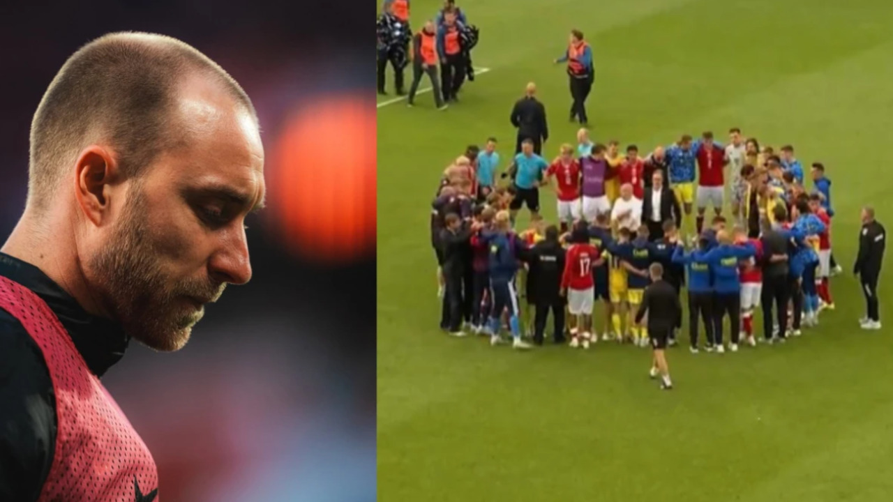 VIDEO: Jugador Christian Eriksen se desvanece en la cancha d
