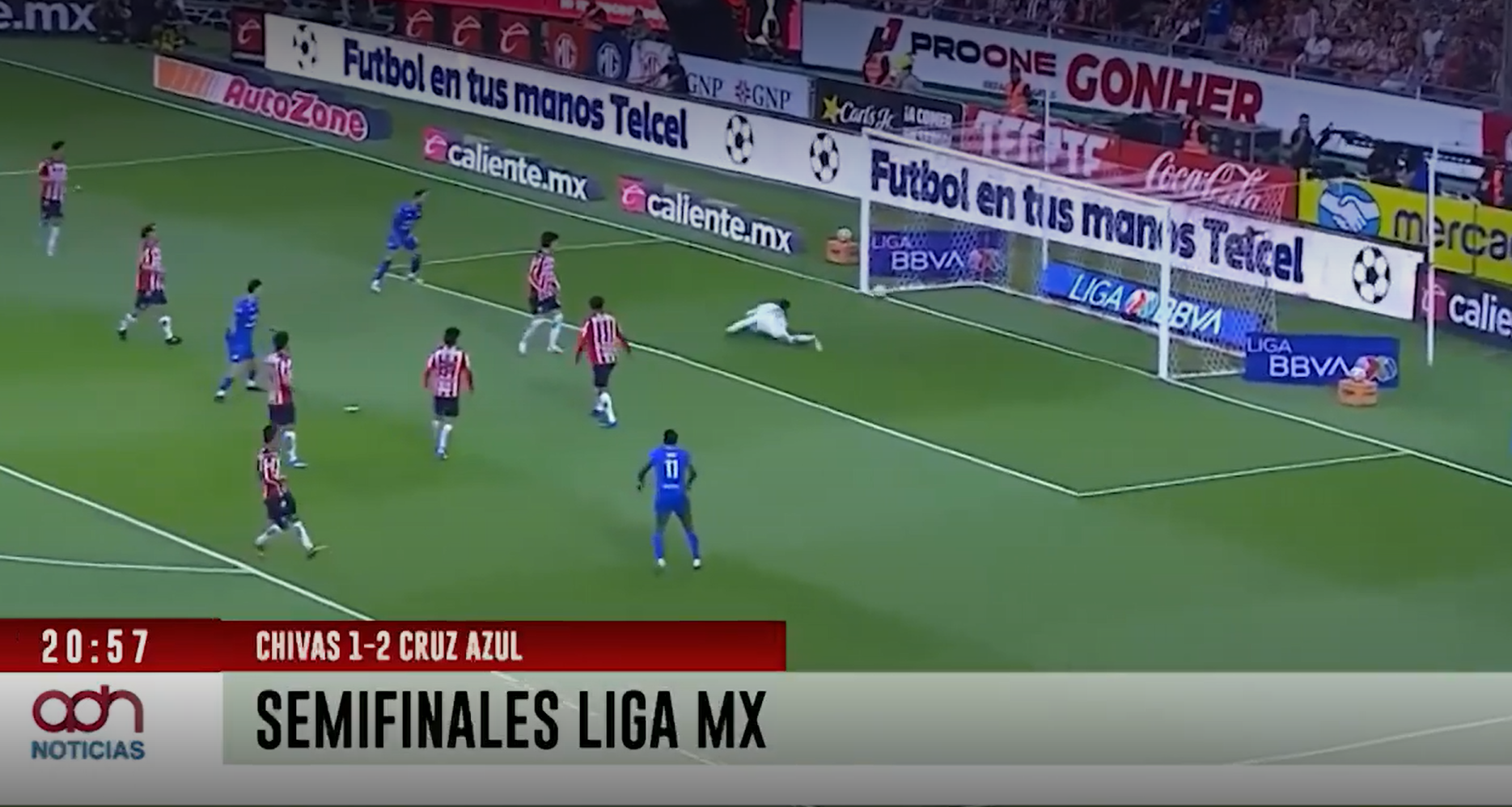 Cruz Azul se impone ante las Chivas y asegura otra final en la Liga Mx