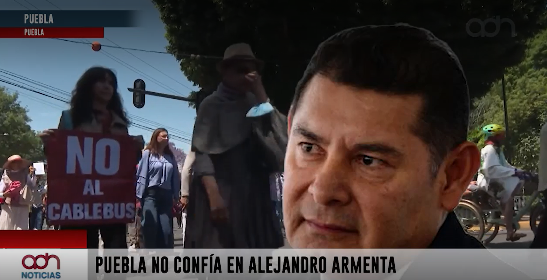 Poblanos aseguran no tener motivos para creer en el gobierno de Alejandro Armenta: el 68 % de los ciudadanos no confía en él, de acuerdo a INEGI