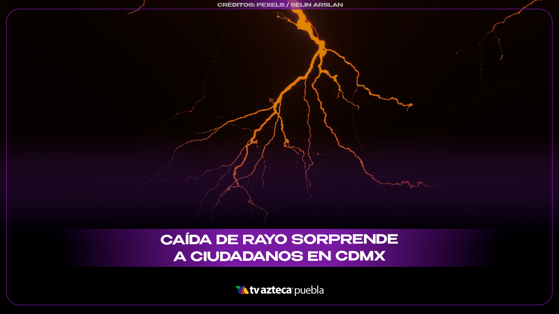 Impactante rayo ilumina por completo el cielo de la CDMX dur