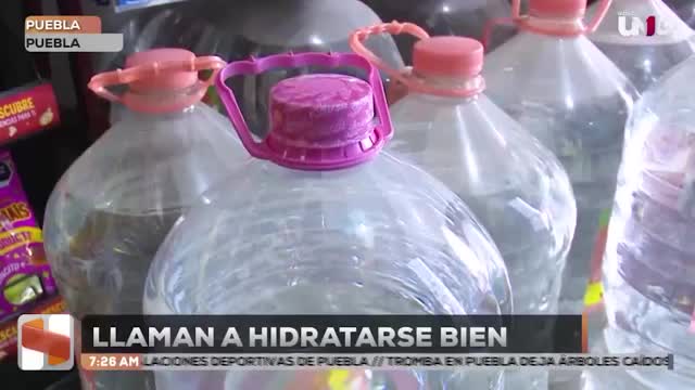 Llaman a hidratarse bien durante la temporada de altas temperaturas