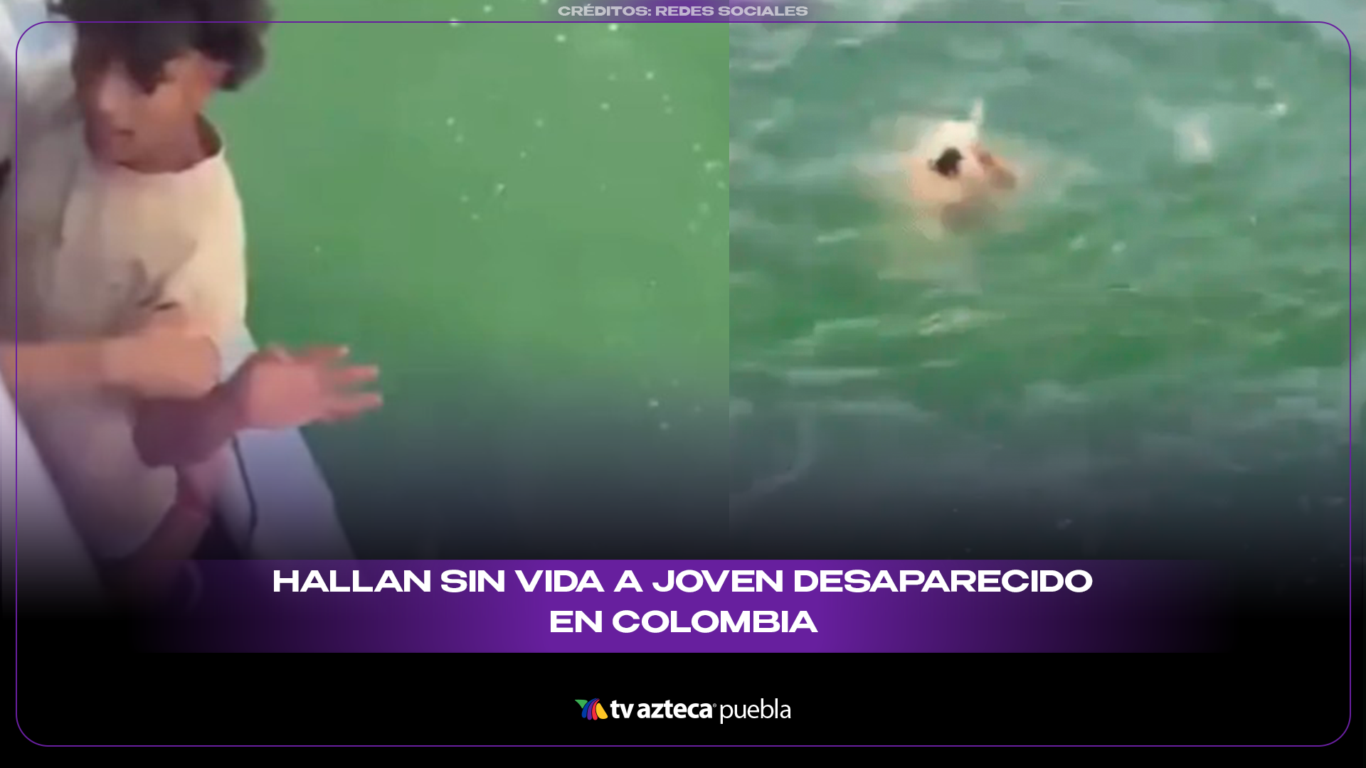 Encuentran sin vida a joven reportado como desaparecido en Colombia