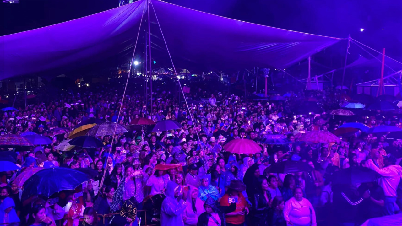 VIDEO: Captan riña durante concierto de K-Paz de la Sierra e