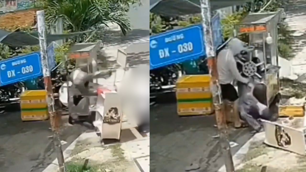 VIDEO: Joven terminó atorada en un exprimidor de jugo en Vietnam; giró violentamente