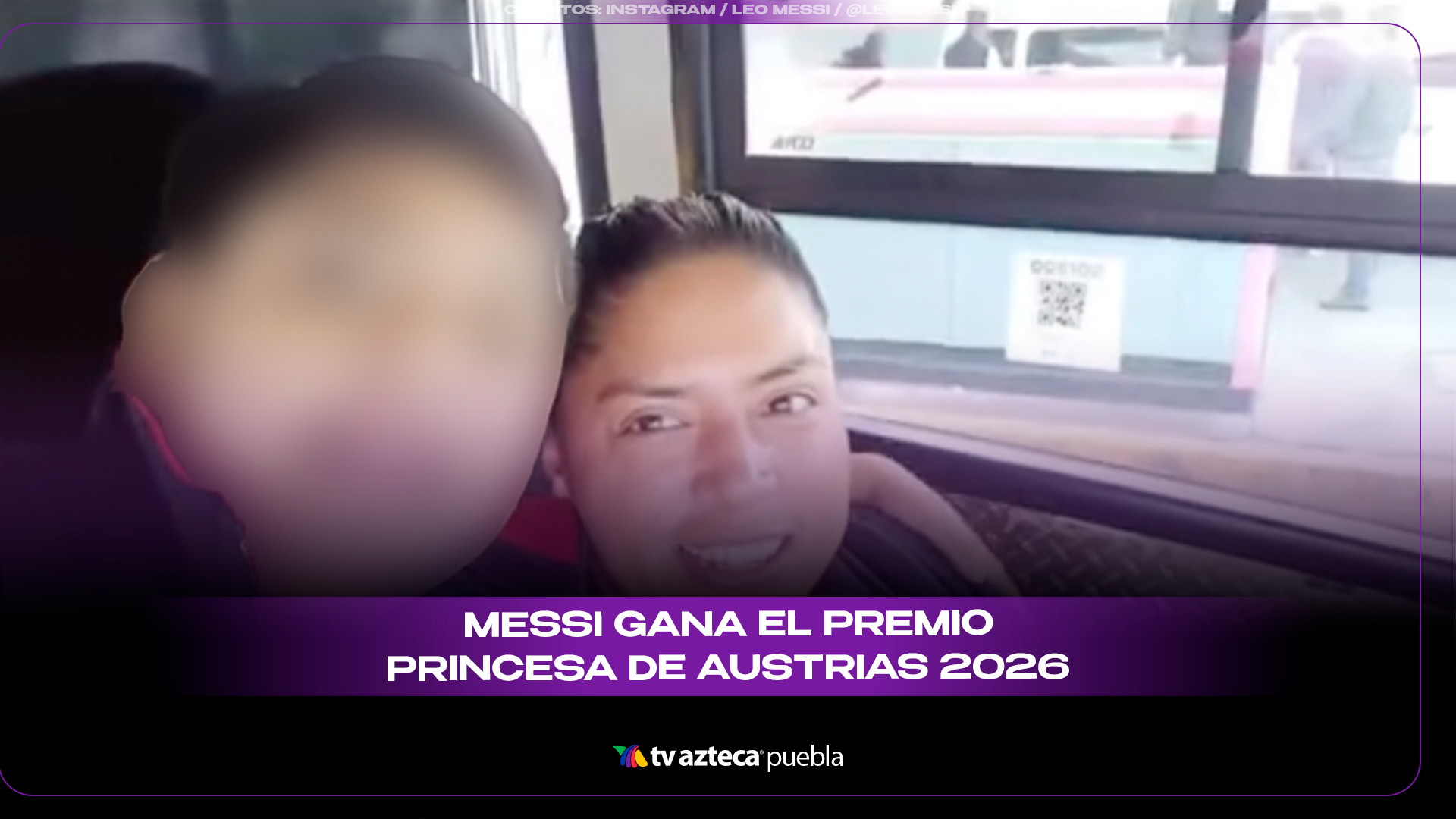 El emotivo video de un niño esperando el camión que maneja su mamá se vuelve viral en redes sociales