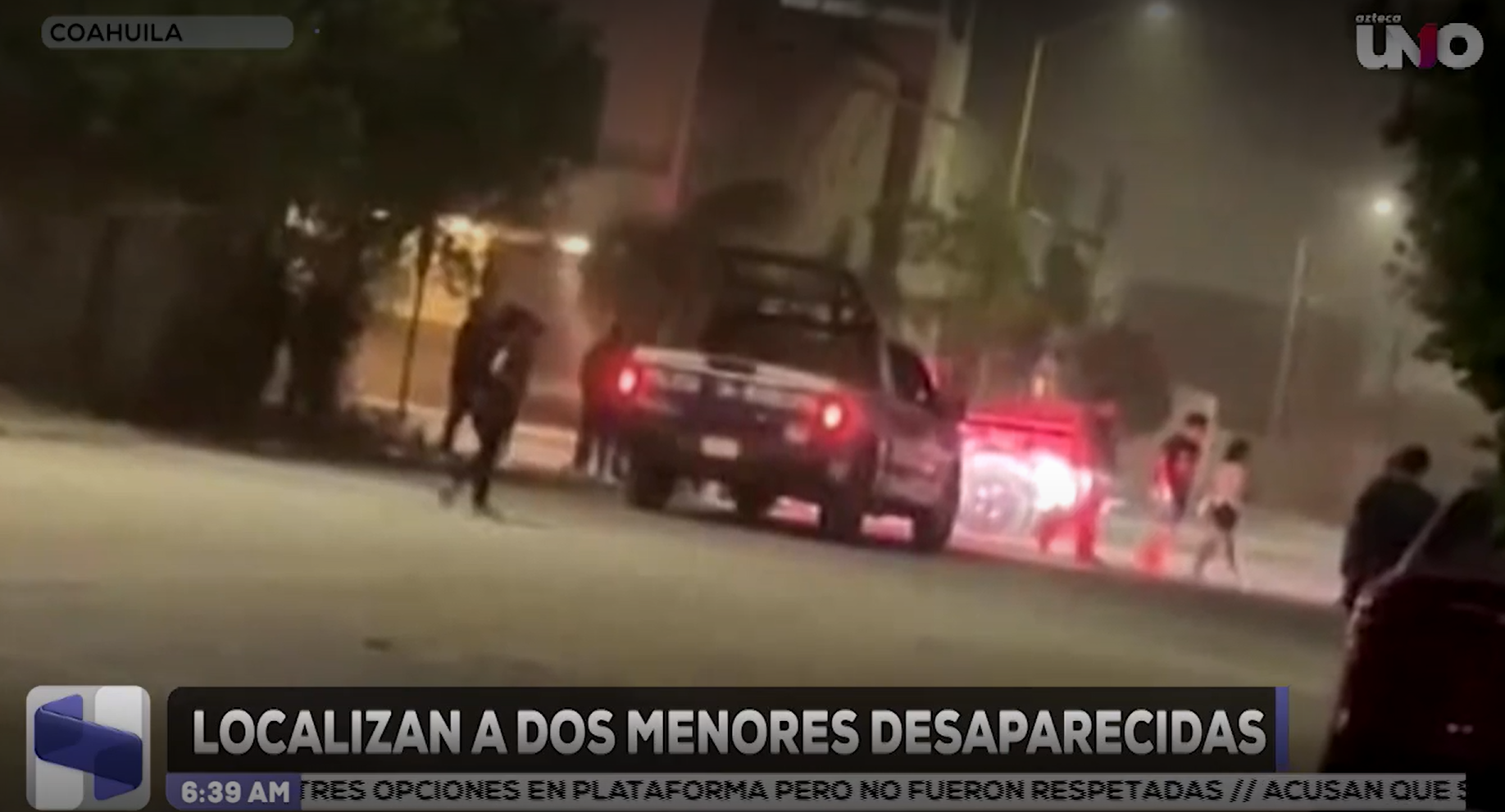 Así encontraron a menores desaparecidos en Coahuil