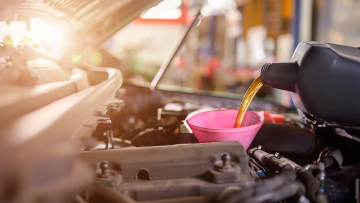 Cambio de aceite del coche