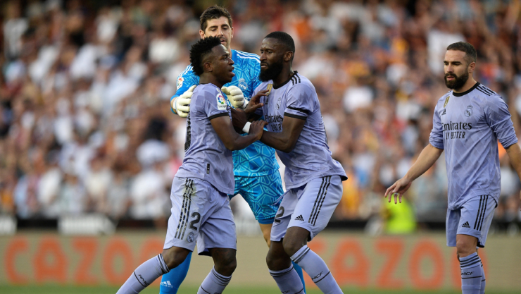 Vinícius con Real Madrid