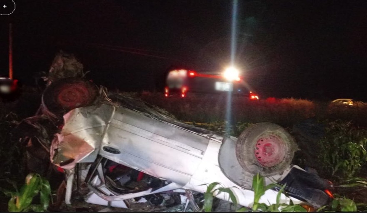 Volcadura provoca cierre en la autopista Puebla-Có
