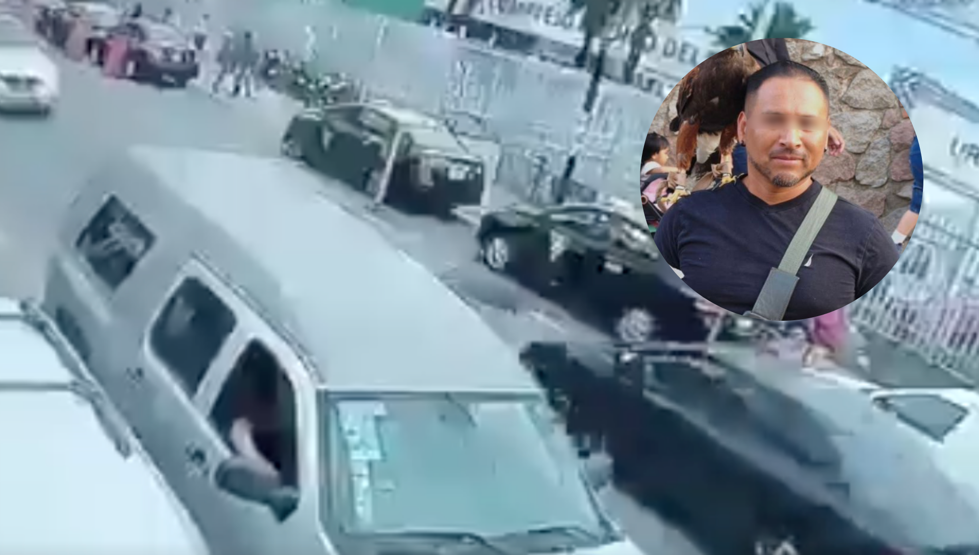IMÁGENES FUERTES: Captan momento exacto del ataque frente al Hospital General del Sur, Puebla, que dejó una víctima