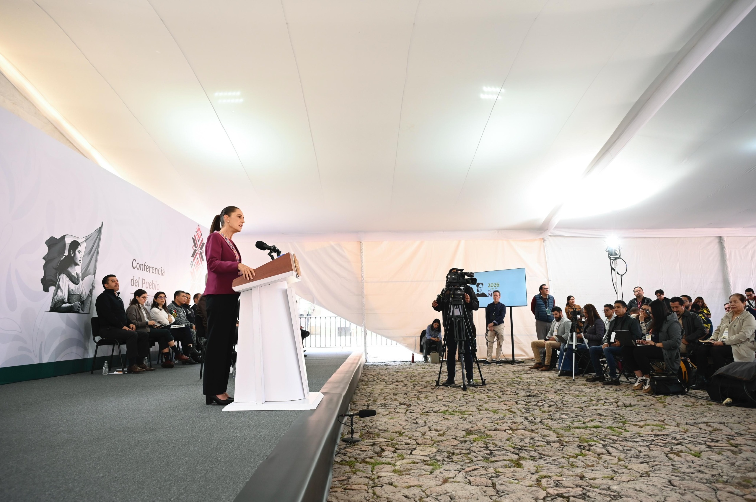 Objetivo en Michoacán es construir justicia: Sheinbaum
