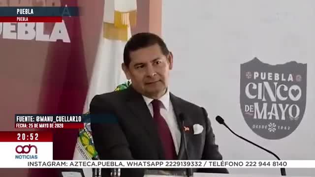 Más del 60 por ciento de los poblanos no confía en el gobierno del morenista Alejandro Armenta: INEGI