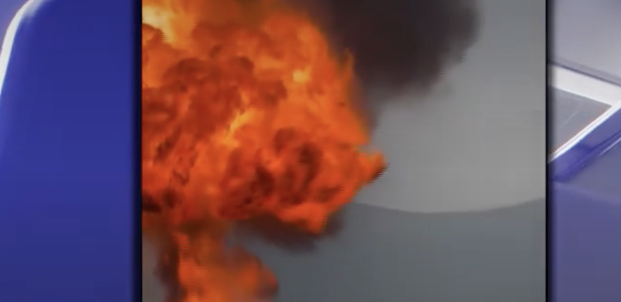 Habitantes de la zona afectada por la explosión en