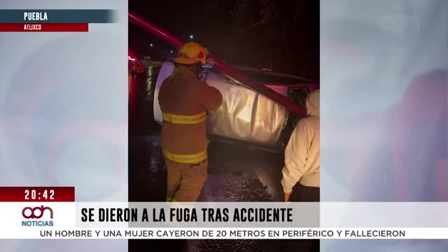 Automovilista pierde el control y termina en el acotamiento 