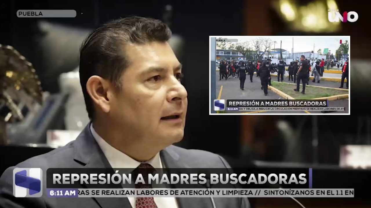 Con represión fueron recibidas madres buscadoras p