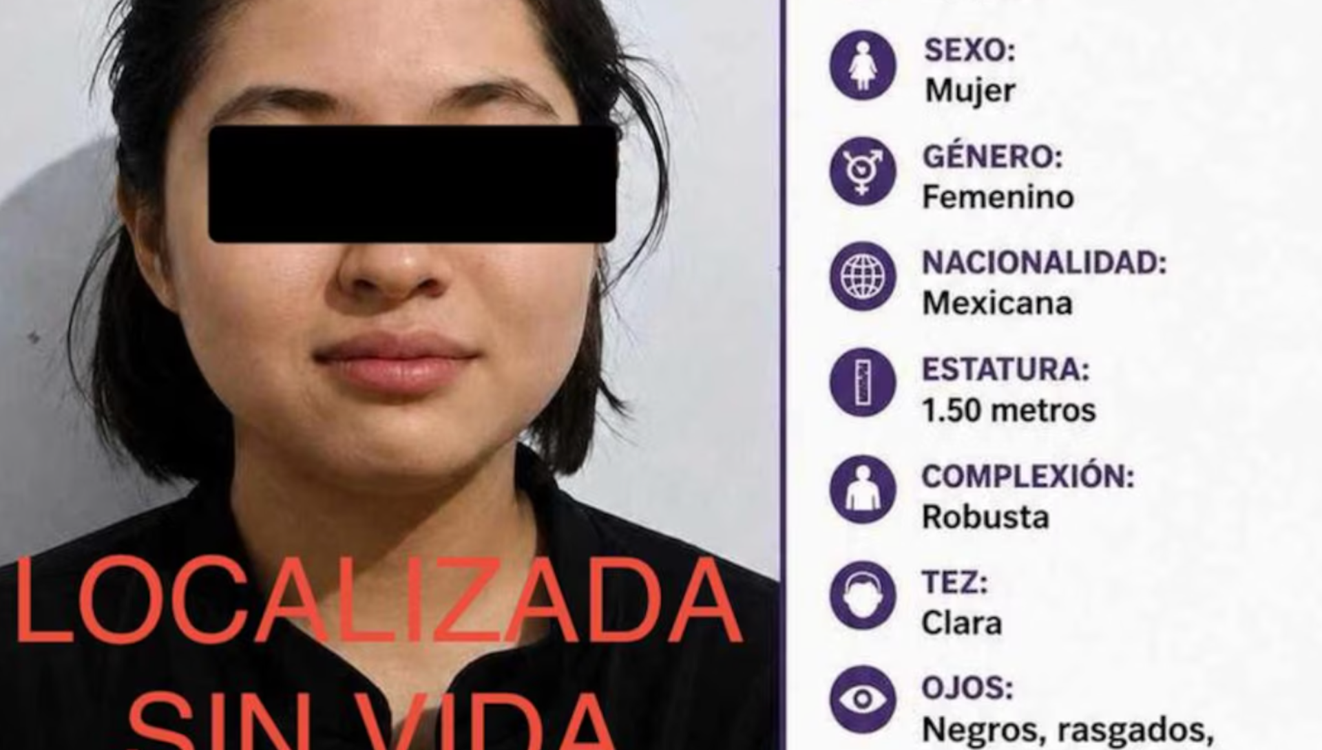 Localizan sin vida a adolescente desaparecida en Morelos