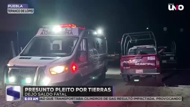 Ataque armado deja dos muertos y una mujer herida en Tepanco de López