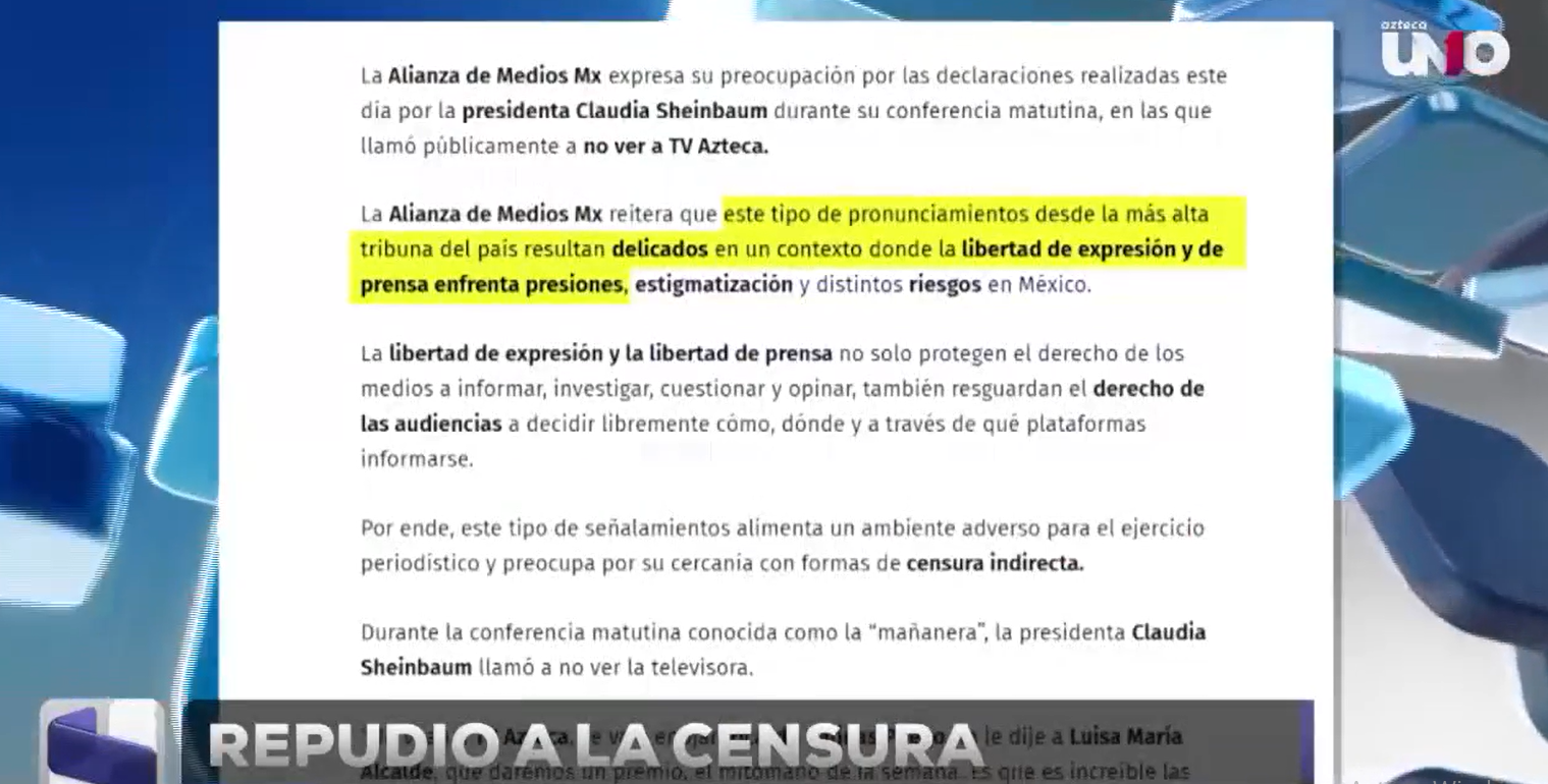 Las opiniones pueden dividirnos, pero hay principios que siguen uniendo a gran parte de la sociedad: el rechazo a la censura y a cualquier intento de imponer una mordaza.
