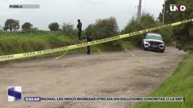 Localizan cadáver con signos de violencia en la Puebla de lo