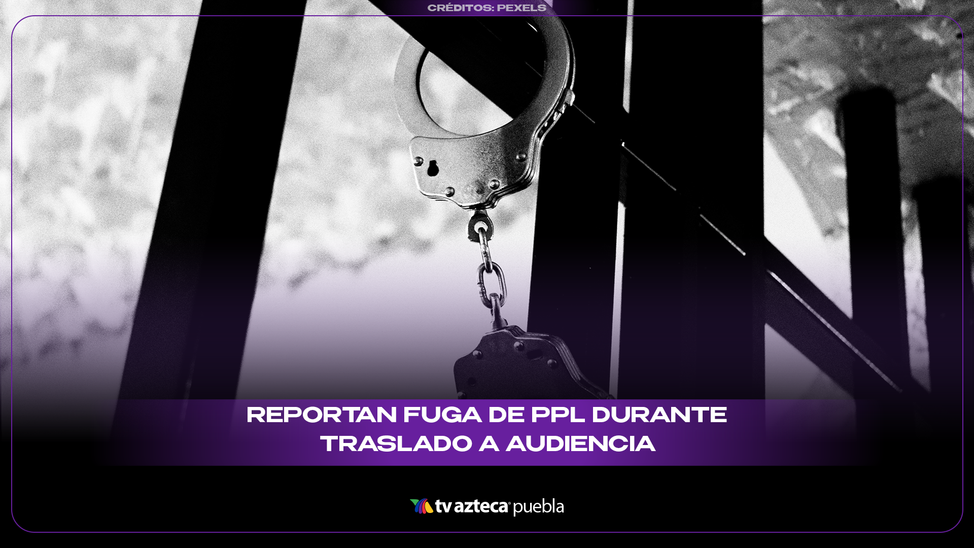 Operativo de búsqueda tras fuga de PPL durante traslado en Puebla