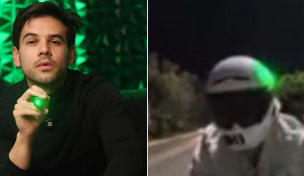 VIDEO: 'Lic Láser' descarta ser el 'tirador' de la Vía Atlixcáyotl
